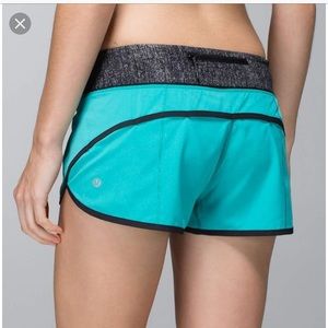 Turquoise Lululemon Shorts
